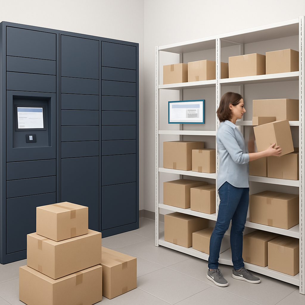 how to organize a busy apartment package room - How to Organize a Busy Apartment Package Room
