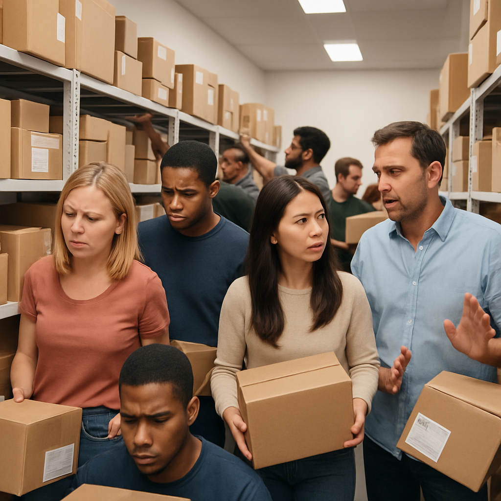 how to organize a busy apartment package room - How to Organize a Busy Apartment Package Room