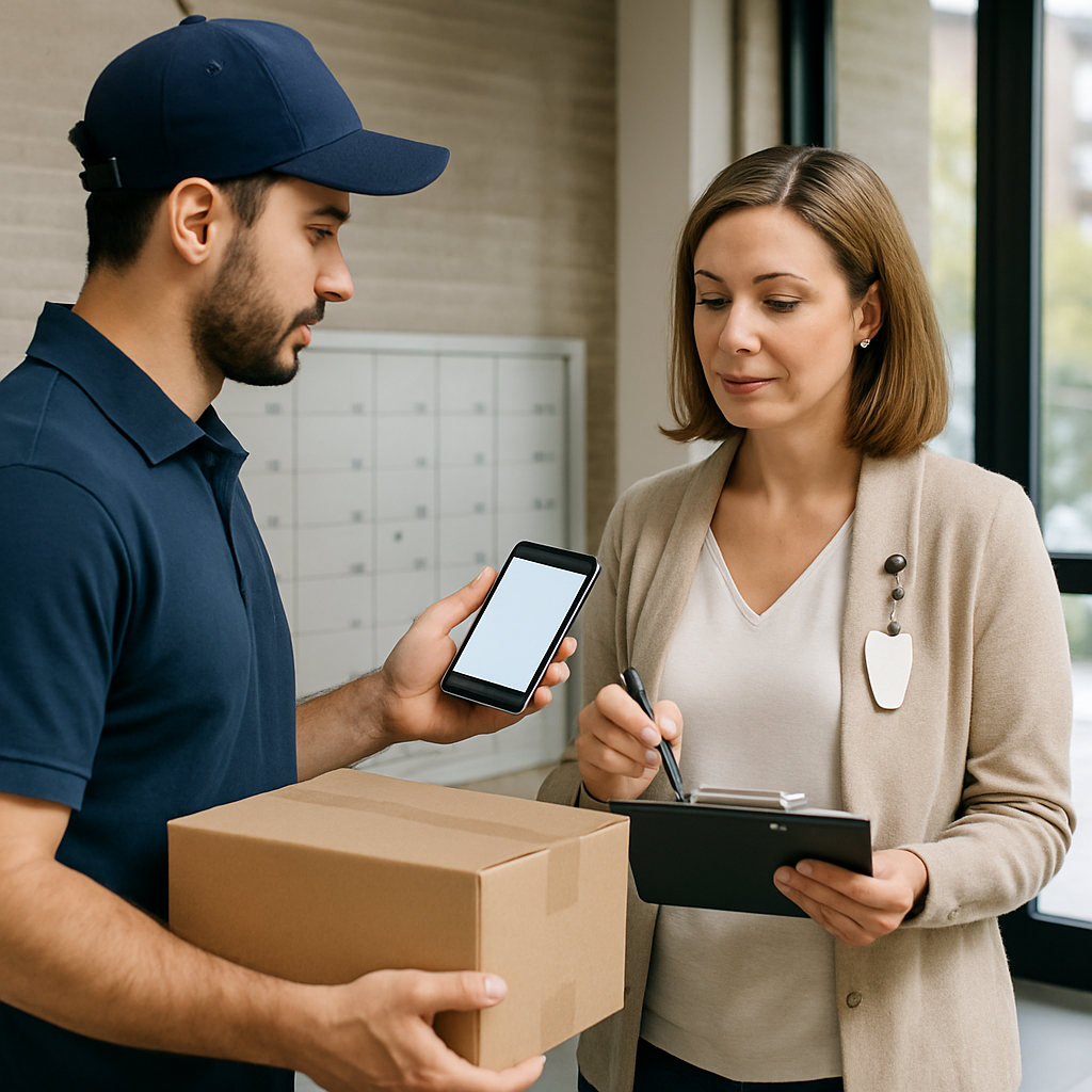 package pickup verification for residential buildings - Package Pickup Verification for Residential Buildings